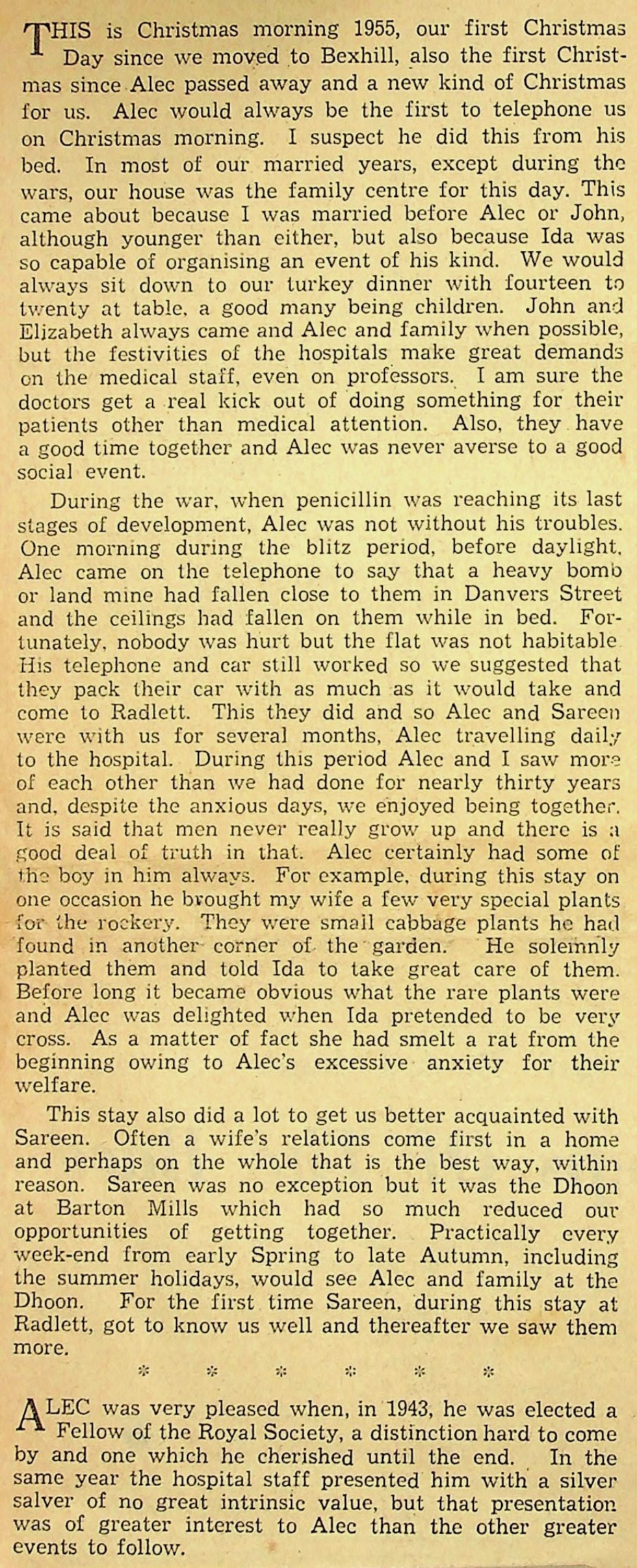 Section 1 of Robert Fleming article 12